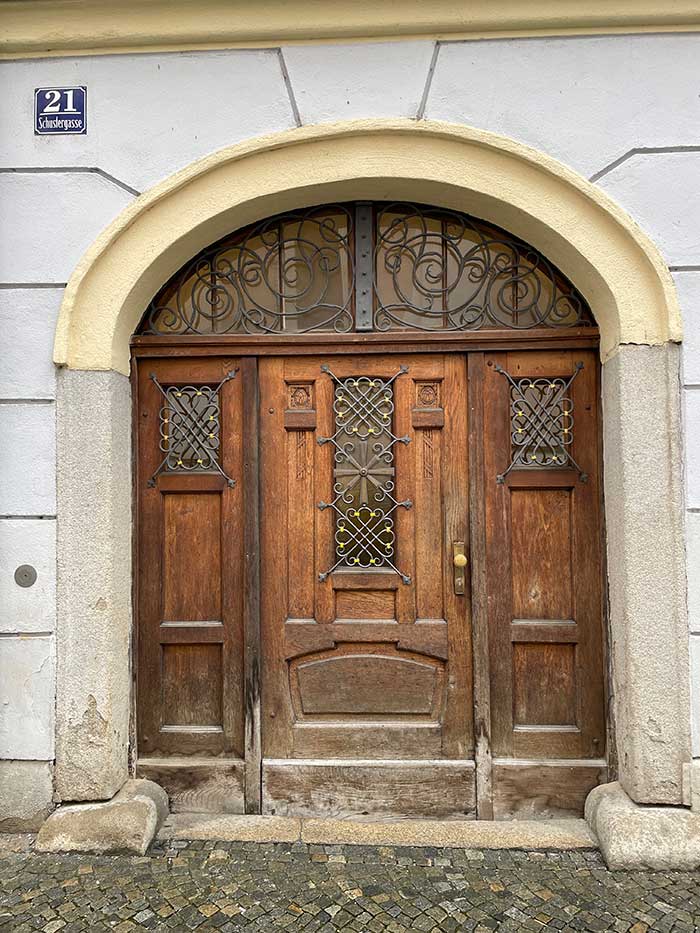 Eingang Psychotherapie Passau Schustergasse
